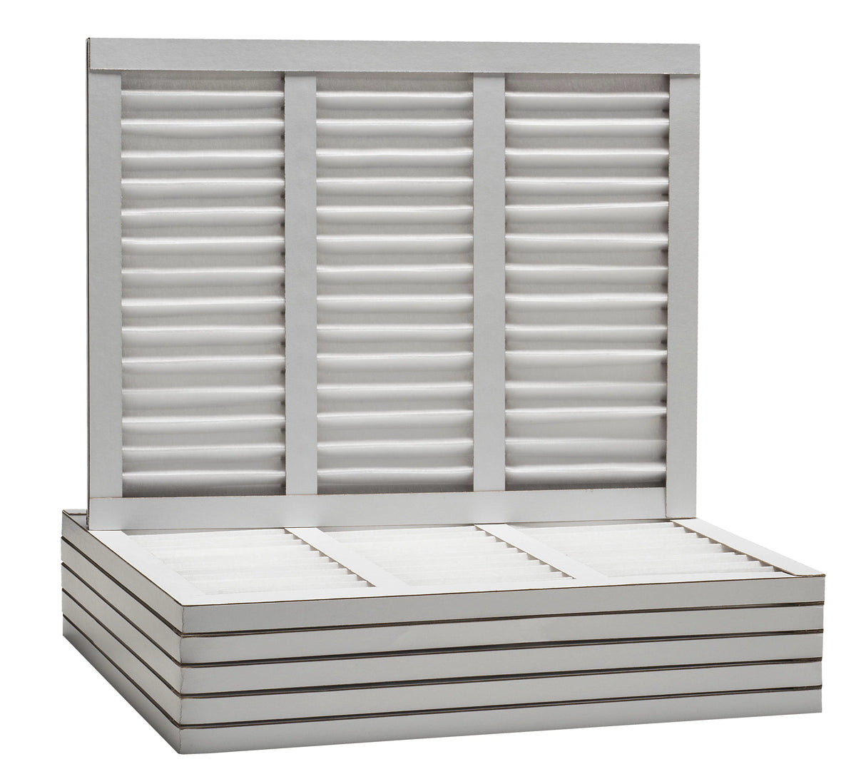Aerostar 14x24x1 MERV 8, Pleated Air Filter, 14x24x1, Box of 6, Made in the USA