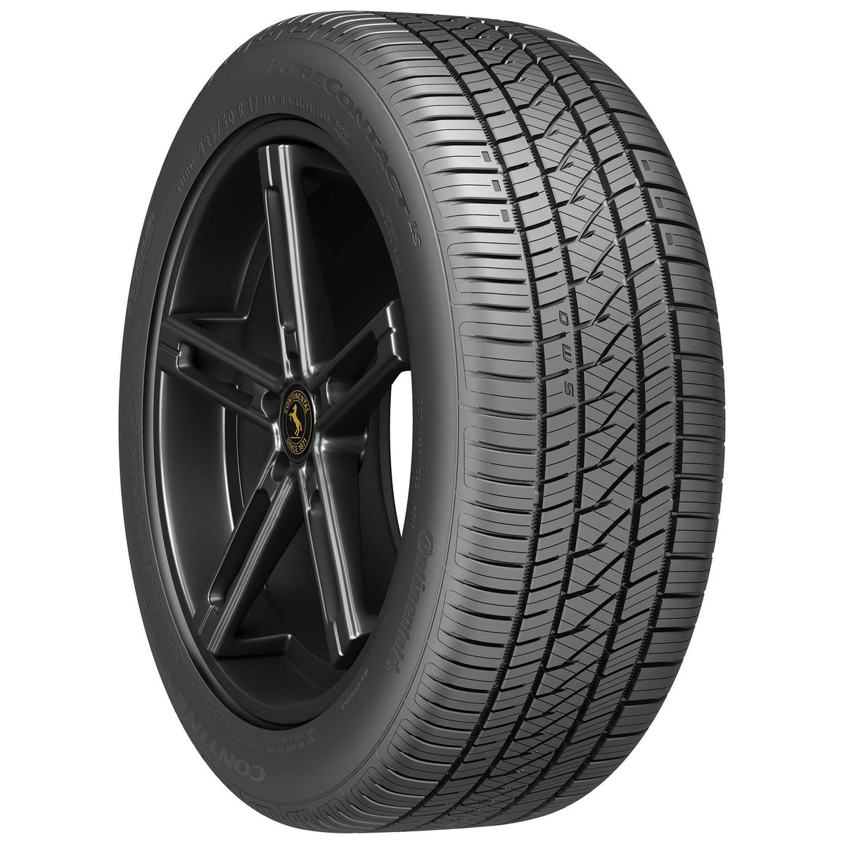 Continental PureContact LS All Season 225/45R18 91V Passenger Tire - Exclusive Design