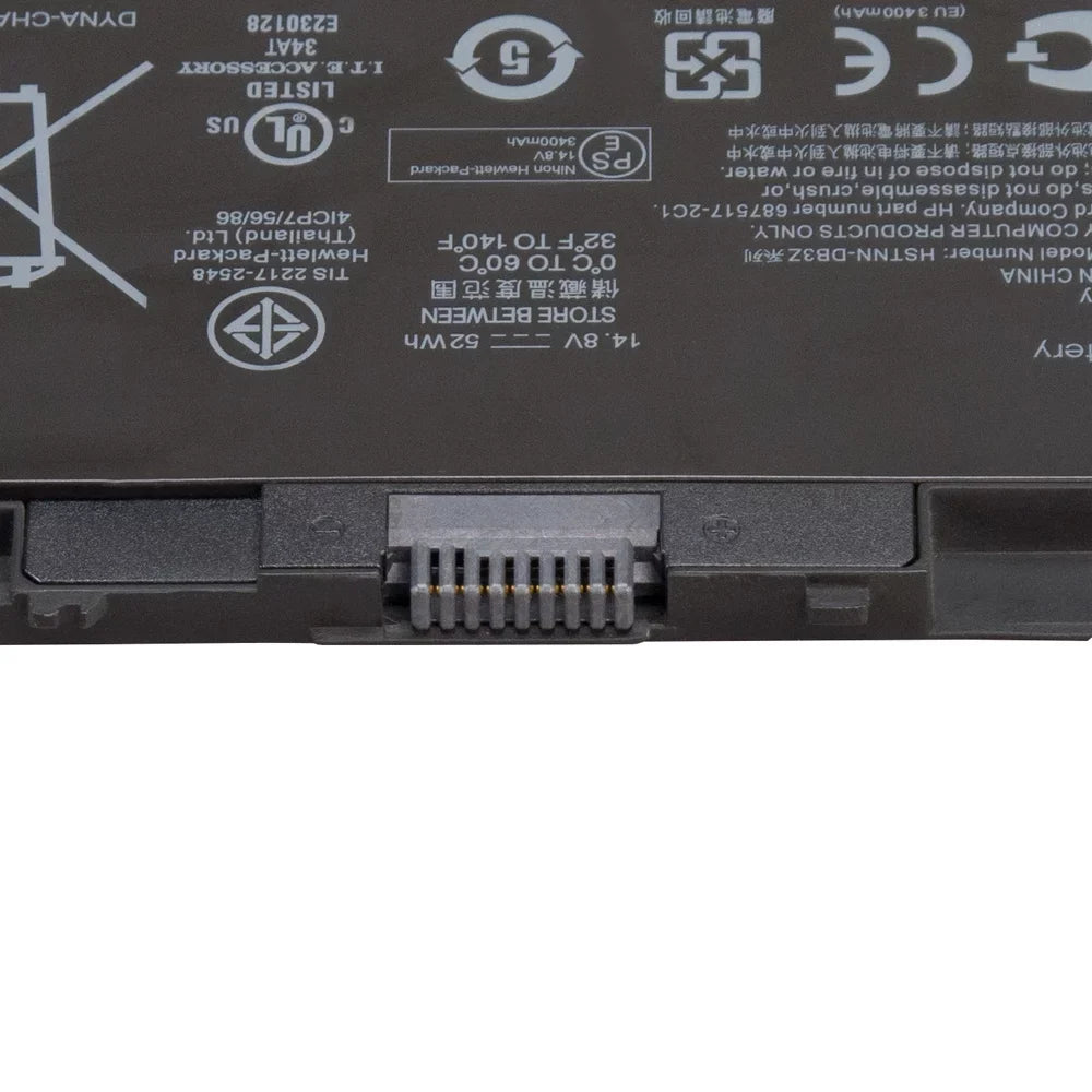 DR. BATTERY - Replacement for EliteBook Folio 9470m C6Z63UT / 9470m C7Q21AW / 9470m C9H54UT / 9470m D3K33UT / 9470m D3K60UT / H4Q48AA / H4Q48UT / HSTNN-DB3Z / HSTNN-LB5B / MA02025XL