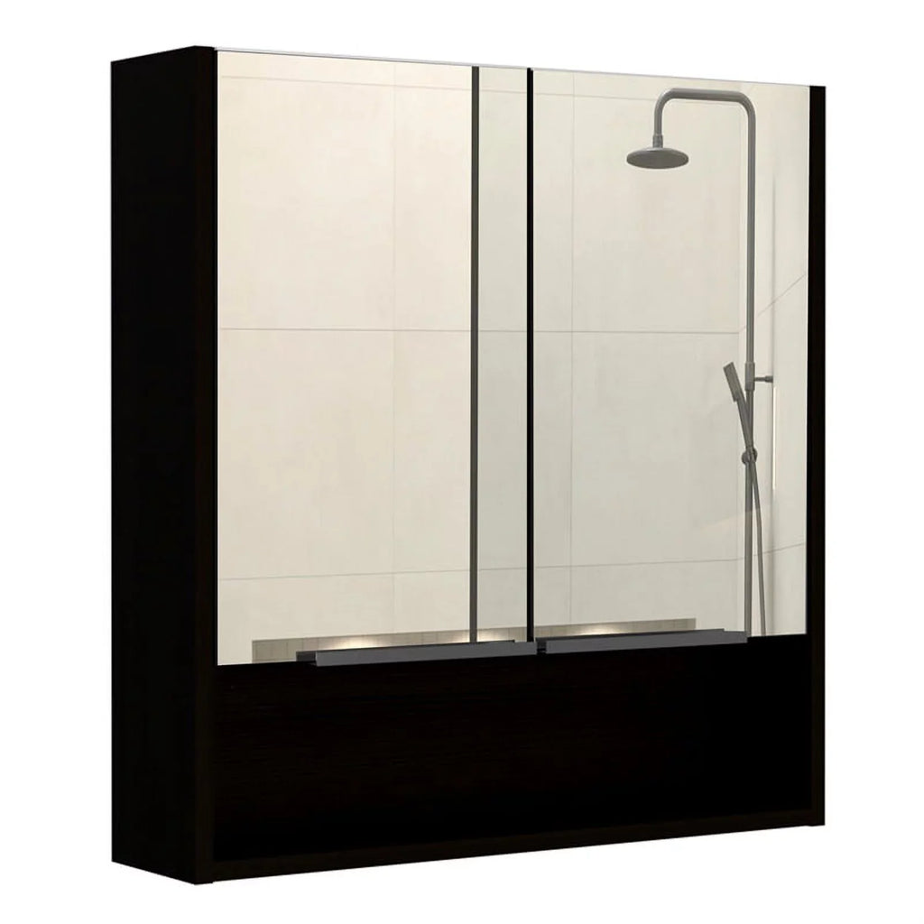 Home Square 2-Piece Set with Medicine Cabinet & 63" One Door Linen Cabinet - Exclusive Design