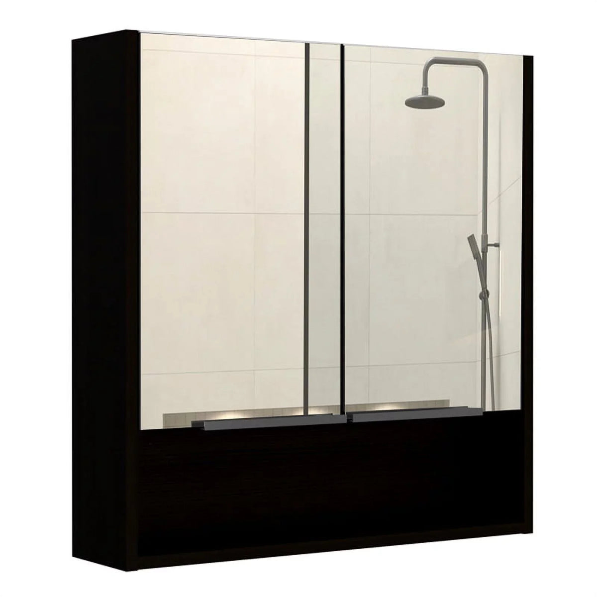 Home Square 2-Piece Set with Medicine Cabinet & 63" One Door Linen Cabinet - Exclusive Design