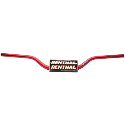 Renthal 1 1/8" FatBar Ricky Carmichael Bend Red for KTM 125 SX 2012-2018 - Exclusive Design