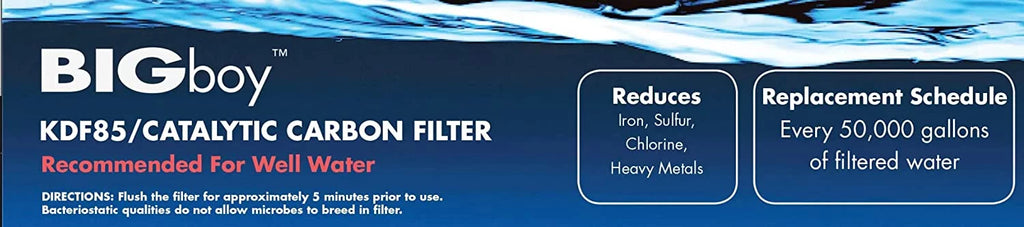 Stylish Hydro-Logic 22070 BIGBoy KDF85/Catalytic Carbon Upgrade Filter HydroLogic Compatible HLBBKDF85 | 4.5" x 20"