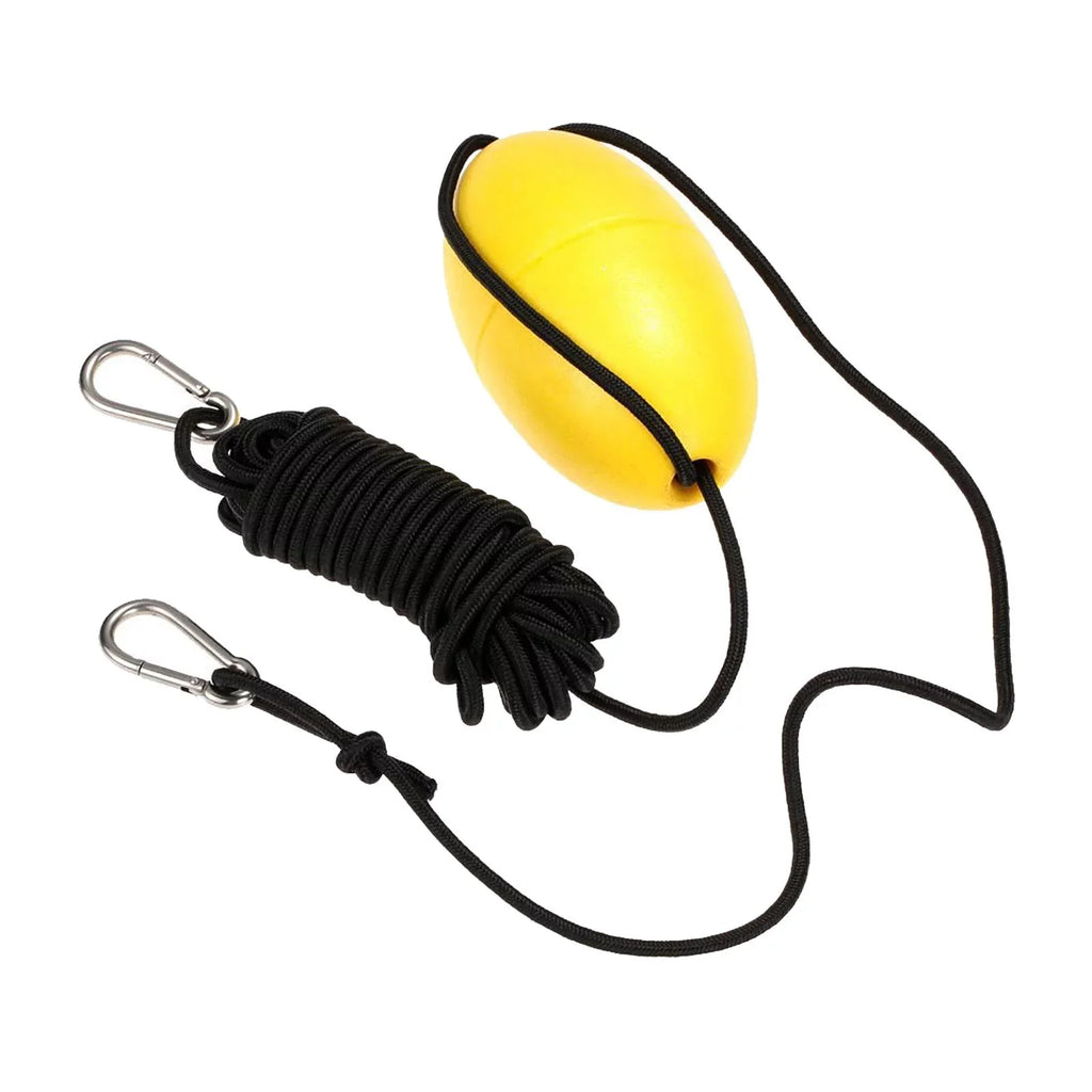 Stylish BAOSITY 5xDrift Anchor Rope W/ Anchor Buoy 9.1M Rope Length for Inflatable Boat Yellow