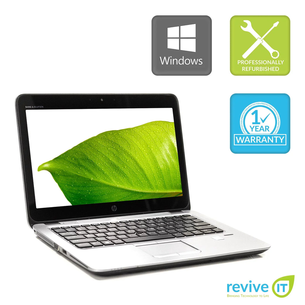 Used EliteBook 820 G3 12.5" Touch Screen Laptop i5 16GB 128GB SSD M.2 Integrated Graphics Win 10 Pro 1 Yr Wty B v.WCA
