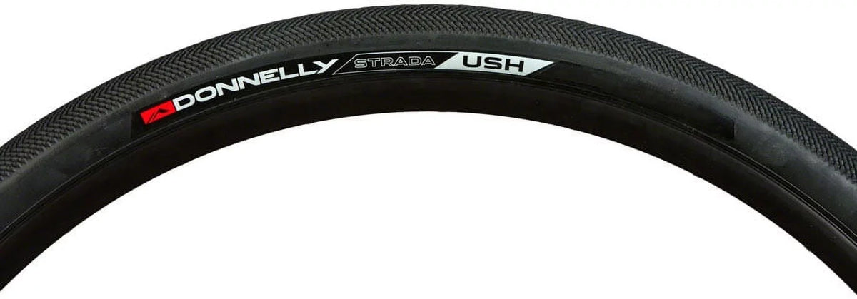 Donnelly Sports Strada USH Tire Tubeless, Folding, Black, 60TPI 700 x 32 - Exclusive Design