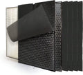 Stylish HEPA Filter Carbon Replacement Set For Air Dr. Air Purifier AD3000 AD3000M Includes (1) HEPA (2) Carbon VOC Filters (4) Pre Filters