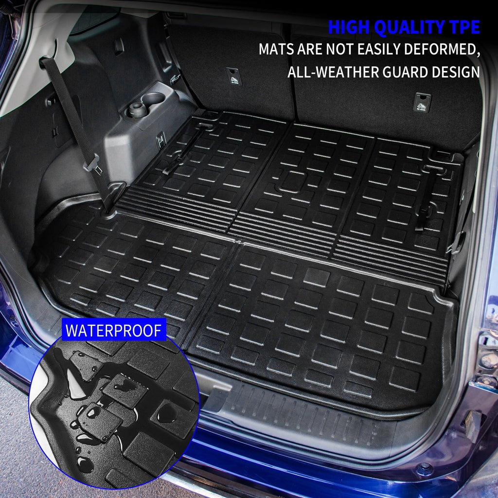 Fit 2020-2024 Toyota Highlander Trunk Mat Cargo Liner Trunk Liner 2023 7 Seats Highlander Accessories