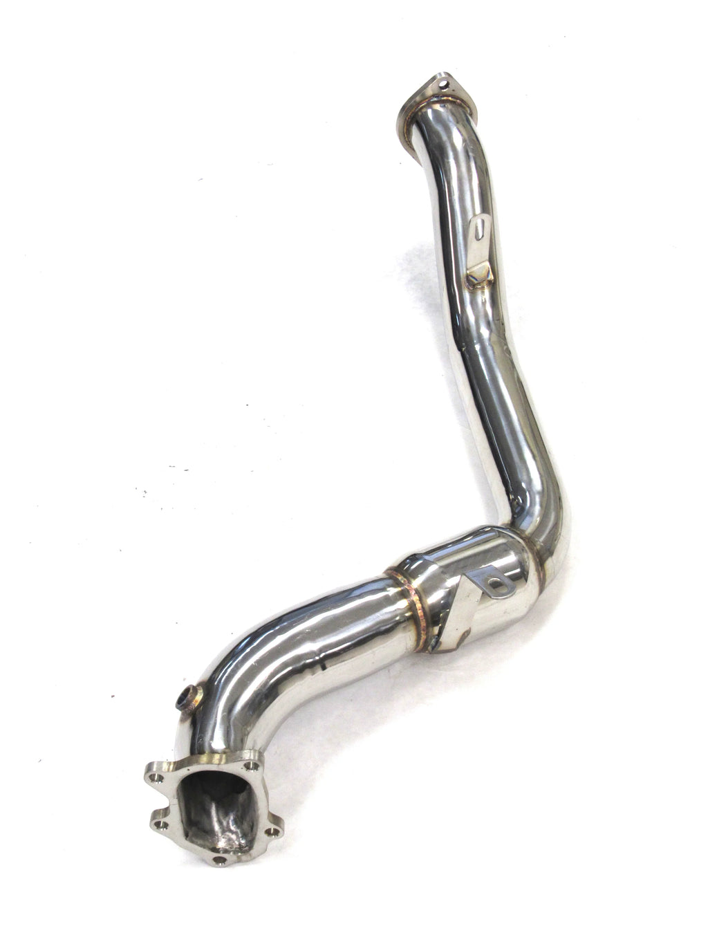Stainless Steel Resonator Fitment For 2008 thru 2014 Subaru WRX/ 2008 thru 2021 Subaru WRX STI By OBX-RS - Exclusive Design