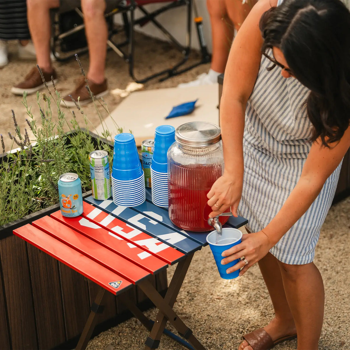 Compact Camp Table 20™ - USA Anniversary Deluxe | Reserve SP97