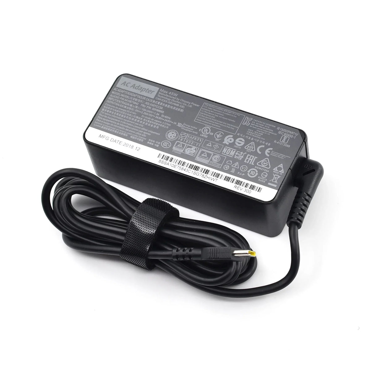 Stylish 45W USB-C Laptop Charger ADLX45UDCK2A for Chromebook 100e 2nd Gen AST - 82CE