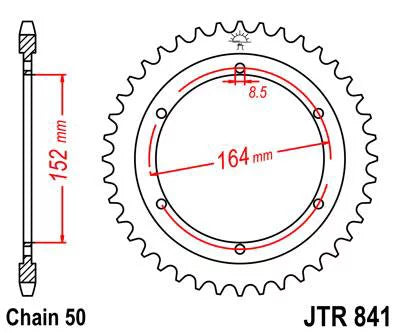 Front & Rear Sproket Kit for YAMAHA SR500 2J2,48U,4E6,4F9,1RU,48T,3EB1 78-91 JT Sprockets