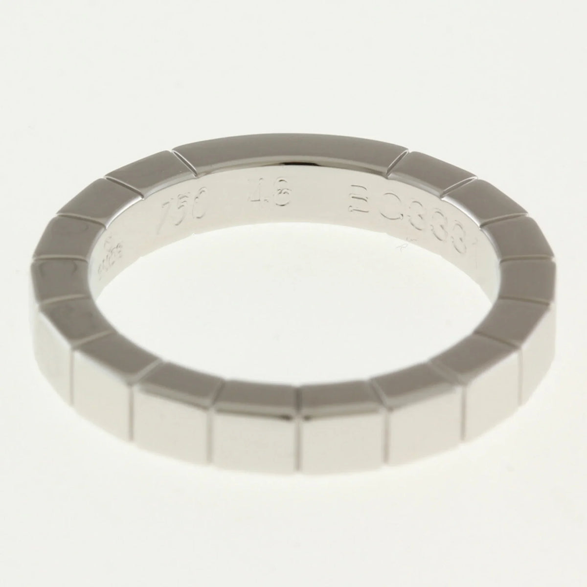 Pre-Owned Cartier Raniere Ring No. 8 18K K18 White Gold Women's CARTIER (Good) - Exclusive Design