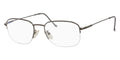 Elasta 7033 Semi-Rimless Rectangular Bakelite Eyeglasses - Exclusive Design