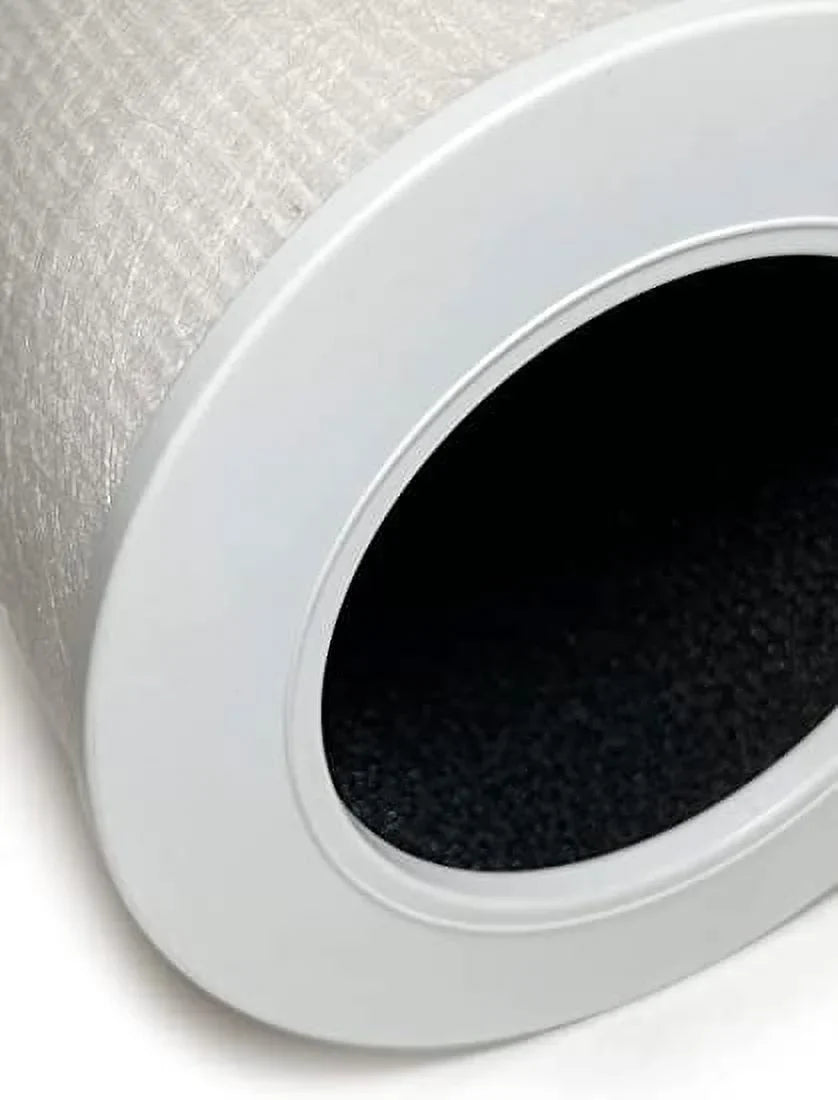 Stylish Nispira 3-in-1 True HEPA Activated Carbon Filter Replacement For Proton Pure Portable Air Purifier Remove Smoke, 3 Pack