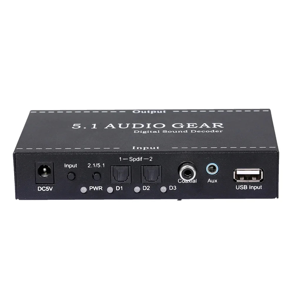 Apexeon Digital Audio Decoder,Dolby US 3.5mm Audio Output Sound Decoder Audio Output Support Dolby Converter 3.5mm Audio Decoder Audio Converter Audio Sound Decoder Audio Converter 3.5mm Ajcoflt - Exclusive Design