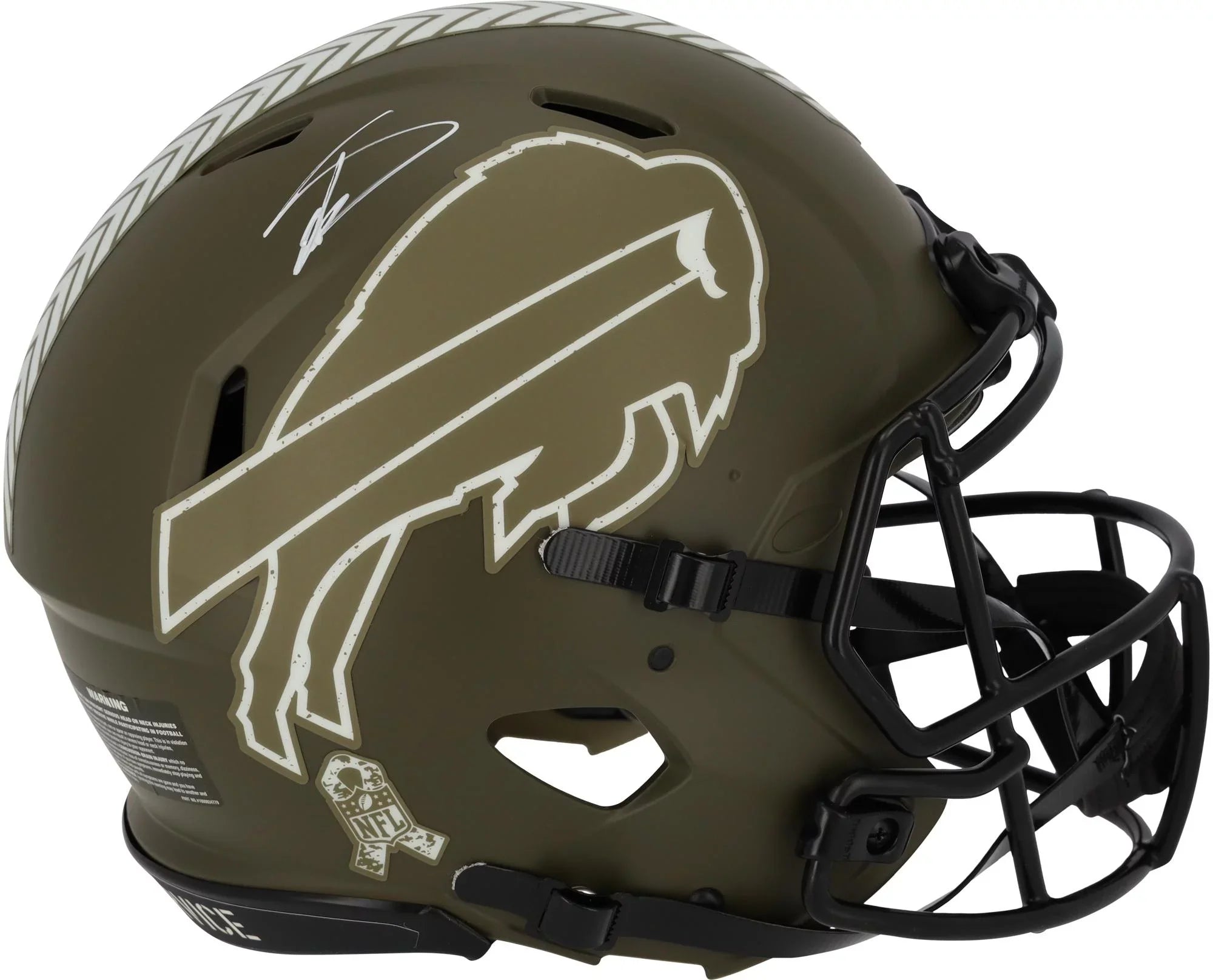 Stefon Diggs Buffalo Bills Autographed Riddell 2022 Salute to Service Speed Authentic Helmet - Fanatics Authentic Certified