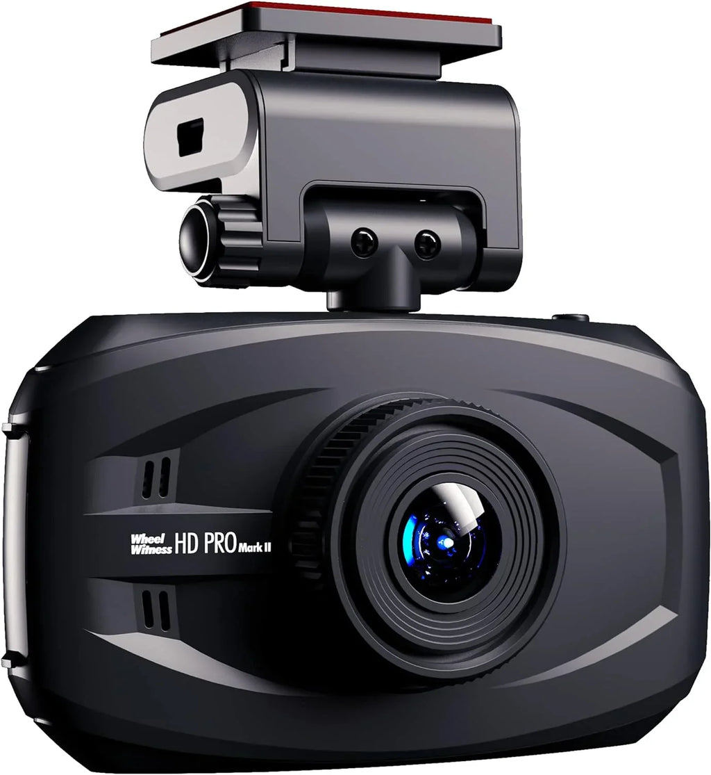 Open Box WheelWitness HD PRO Mark II Sony Starvis Dashboard Camera - BLACK - Exclusive Design
