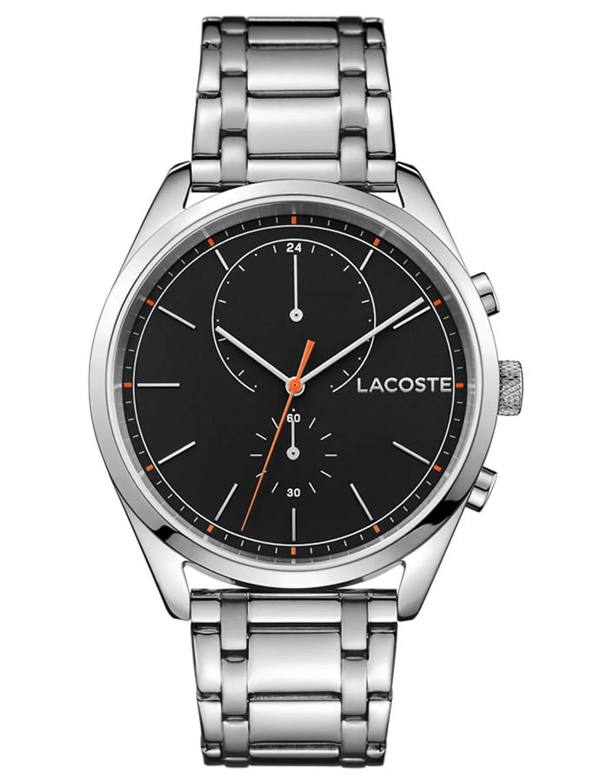 Lacoste Men's San Diego Watch - Stainless Steel - Bracelet - 24-hour sub-dial - Exclusive Design